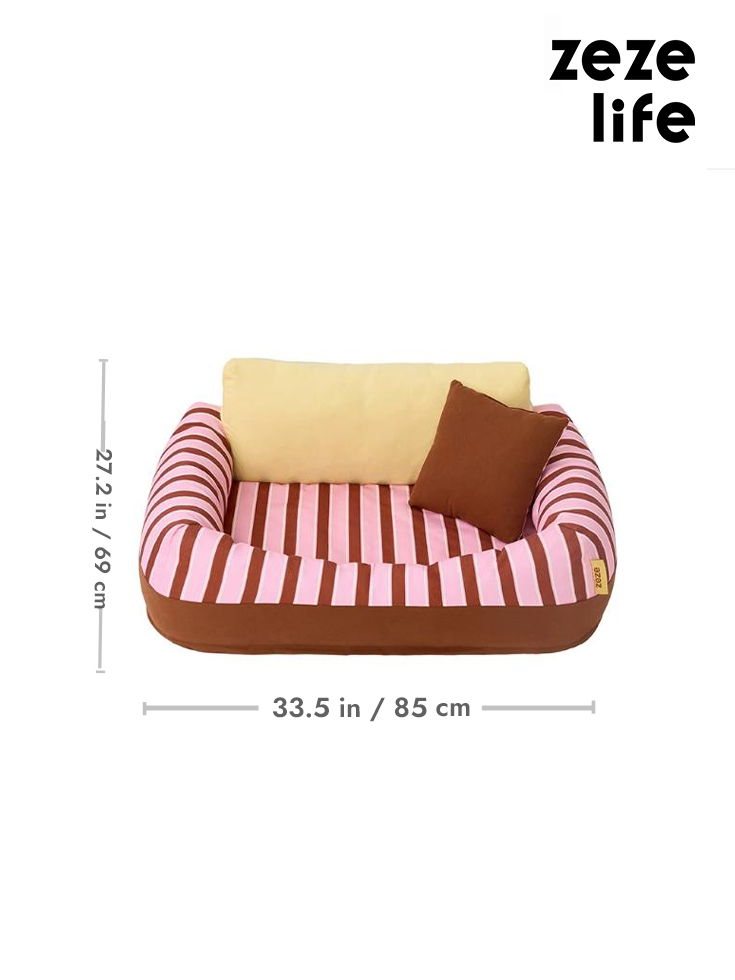 Removable and Washable Premium Pet Sofa Bed (24)