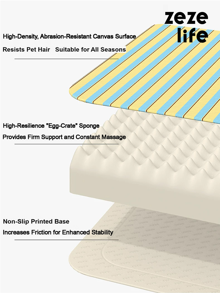Removable and Washable Premium Pet Sofa Bed (3)