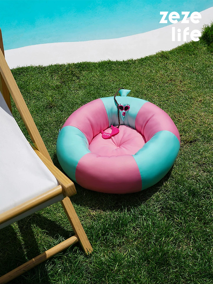 Swim Ring Cat Bed (3)