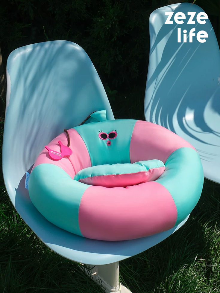 Swim Ring Cat Bed (4)