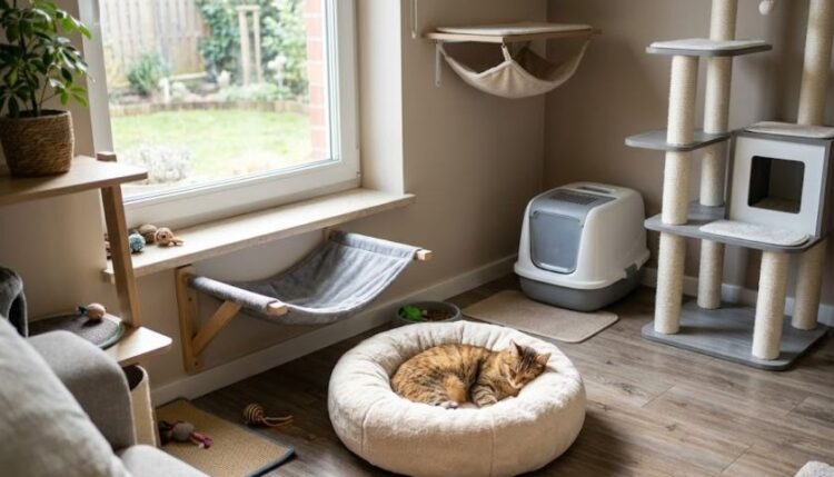 How to Stop a Cat From Sleeping in the Litter Box image