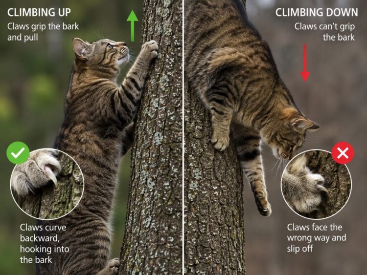 Why Can Cats Climb Up But Not Down? image