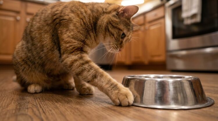 Why Does a Cat Scratch Around the Food Bowl? Top 5 Causes