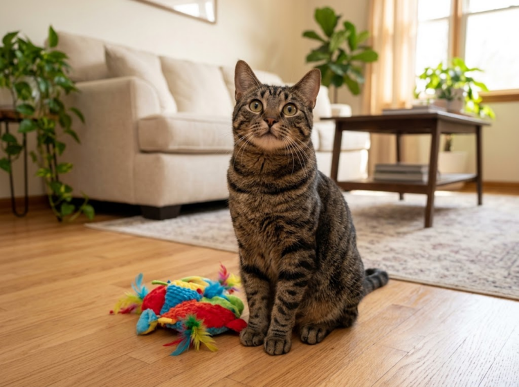 What Does It Mean When Your Cat Brings You Toys? image