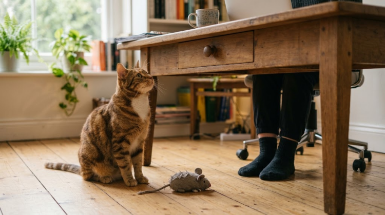 Why Does My Cat Bring Me Toys? What It Really Means