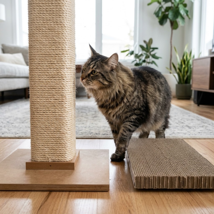 vertical-post-vs-horizontal-scratching-pad-large-cats image