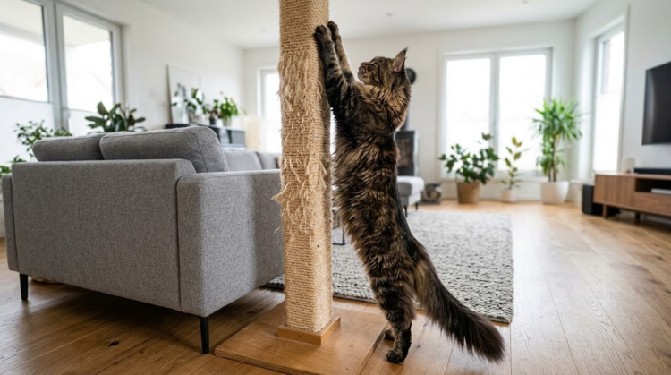 Best Scratching Posts for Large Cats: Sturdy and Tall