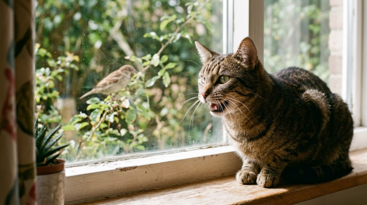 Why Do Cats Chatter at Birds? What That Sound Really Means